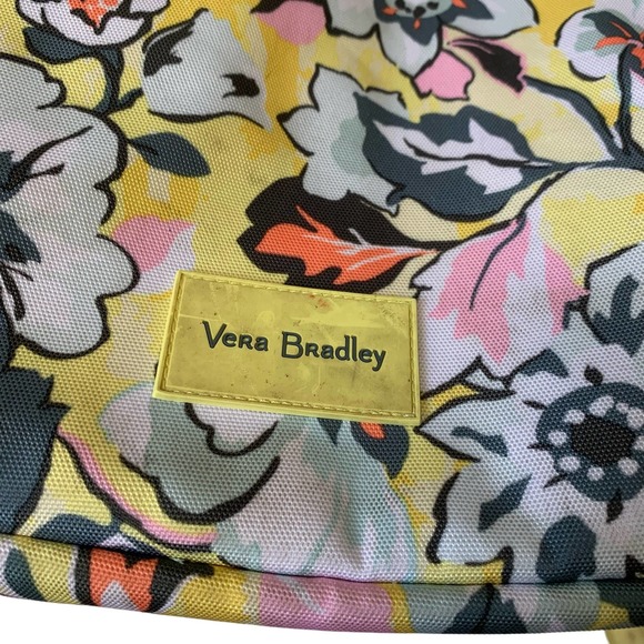 Vera Bradley ReActive Grand Backpack Sunny Garden Backpack Yellow Floral main image 4